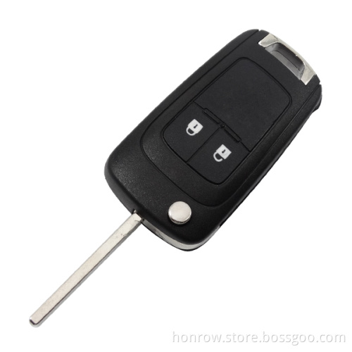 2 button remote key case blank for Cherolet